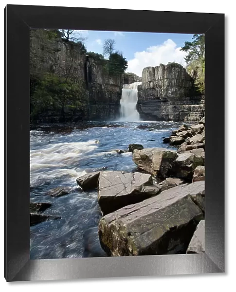High Force in Upper Teesdale, County Durham, England