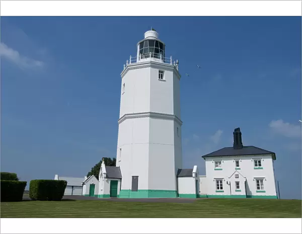 North Foreland Lighthouse, Broadstairs, Kent, England, United Kingdom, Europe