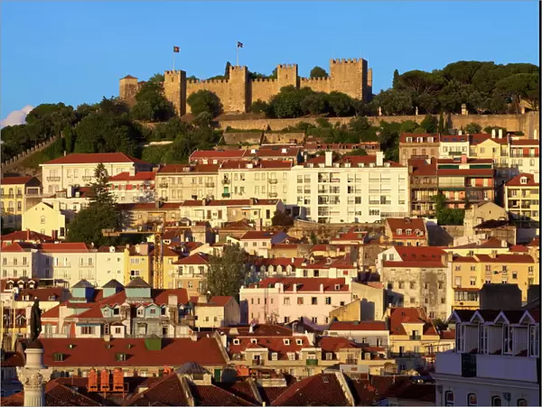 Castelo de Sao Jorge, Lisbon, Portugal, South West Europe