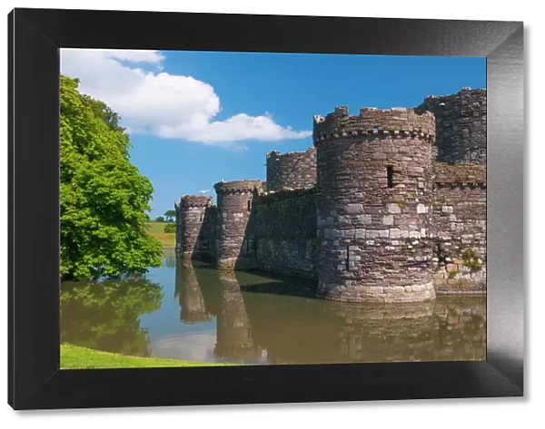 Beaumaris Castle, UNESCO World Heritage Site, Beaumaris, Anglesey, Gwynedd, Wales, United Kingdom, Europe