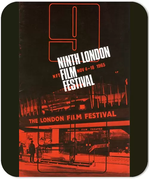 London Film Festival Poster - 1965