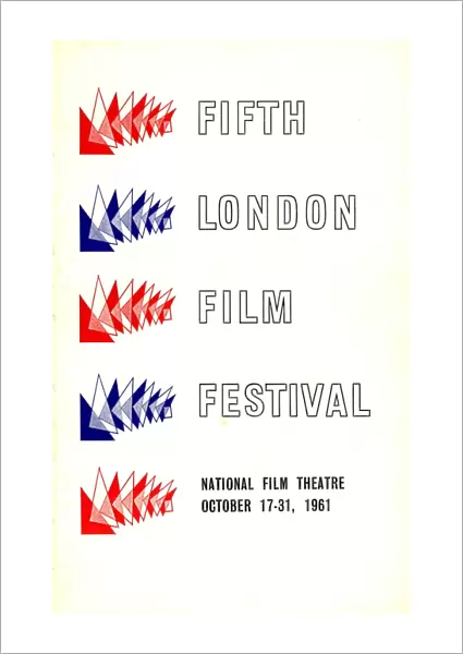 London Film Festival Poster - 1961