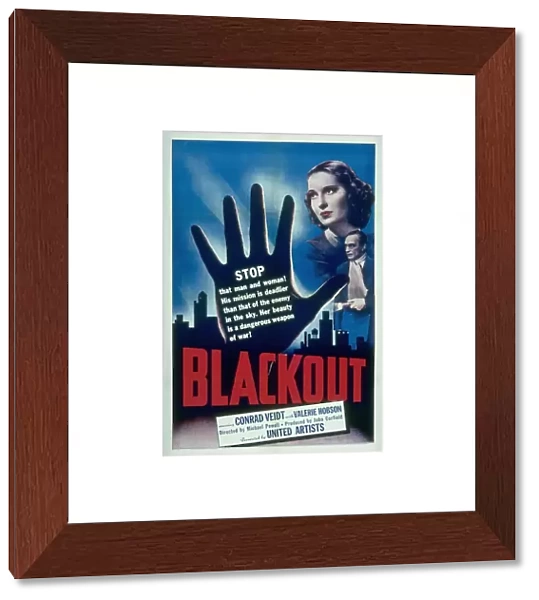 Poster for Michael Powells Blackout (1940)