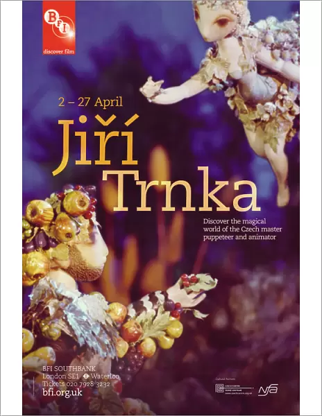 Poster for Jiri Trnka Season at BFI Southbank (2 - 27 April 2012)