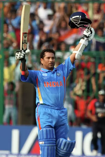Sachin Tendulkar at the 2011 World Cup