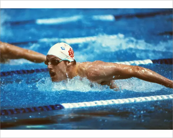 Phil Hubble at the 1982 Brisbane Commonwealth Games