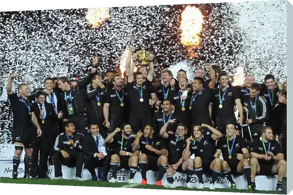 The New Zealand 2011 World Cup winning team