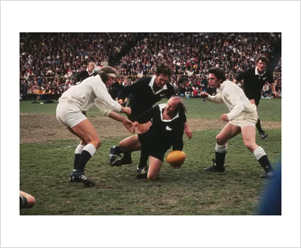 England take on the All Blacks in 1973