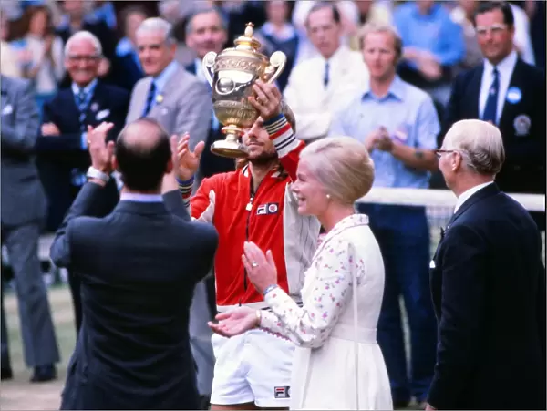 Bjorn Borg - 1980 Wimbledon Champion