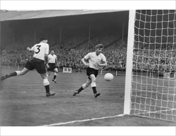 Great Britain face Bulgaria at Wembley in a 1956 Olympic football qualifier
