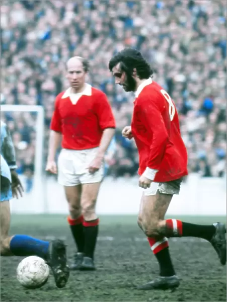 Bobby Charlton and George Best - Manchester United