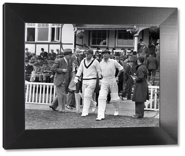 Stan McCabe and Don Bradman - 1930 Australia Tour of England