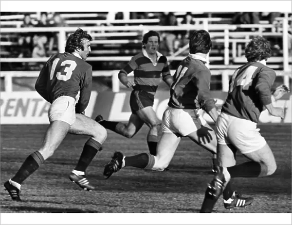David Irwin and Robbie Deans - 1983 British Lions Tour of New Zealand