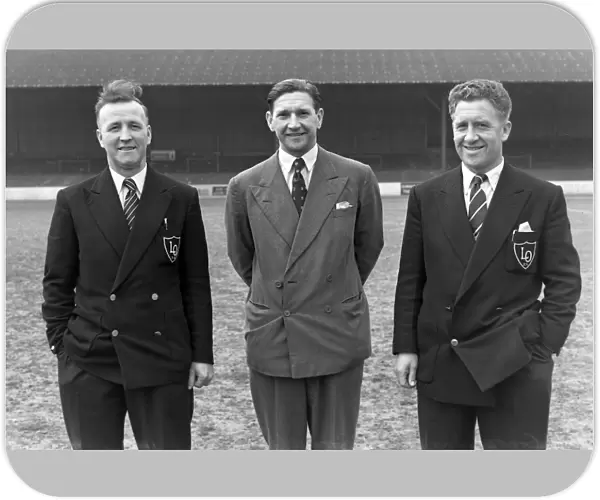 N. Collins, Alec Stock, Les Gore - Leyton Orient