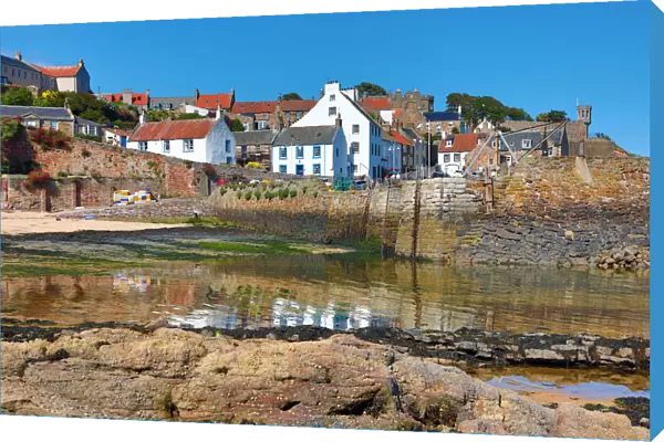 Crail fishing village and harbour, Fife, Scotland