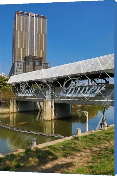 Bridge at the Heart of Love River, Kaohsiung City, Taiwan