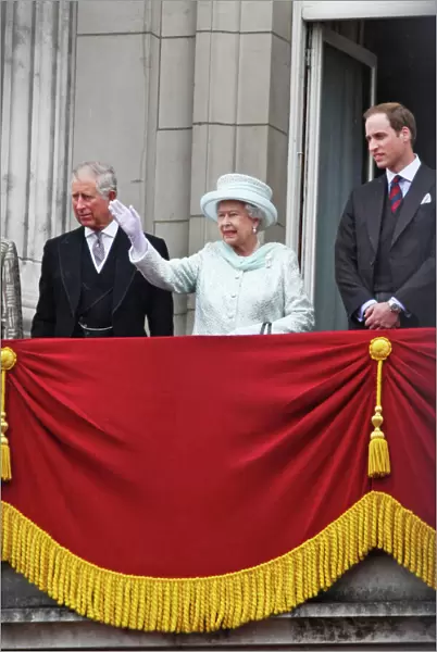 Queen Elizabeth II and the Royal Family at the Diamond Jubilee Celebrations, London