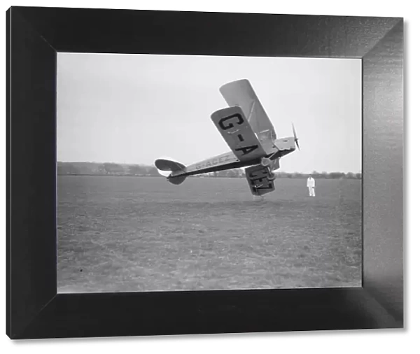 aircraft. Dh Tiger Moth G-ACEZ Reading Cobham Flying Circus (c) Flight