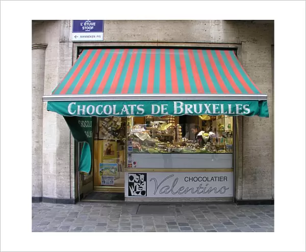 Chocolate shop Belgium