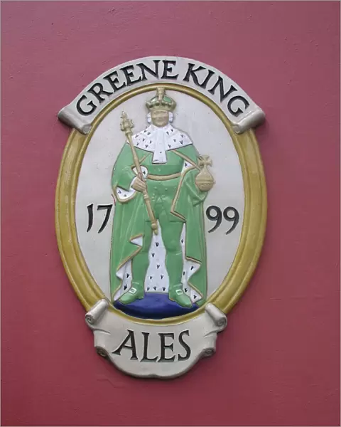 Greene King sign