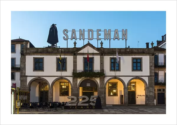 Sandeman Port Wine Warehouse, Porto, Portugal