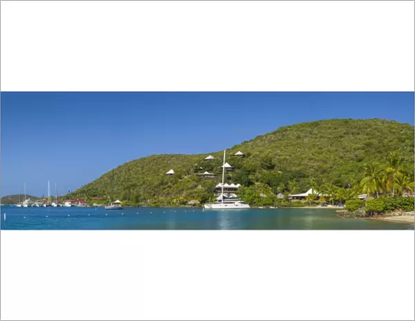 British Virgin Islands, Virgin Gorda, The Bitter End, Bitter End Yacht Club, hillside
