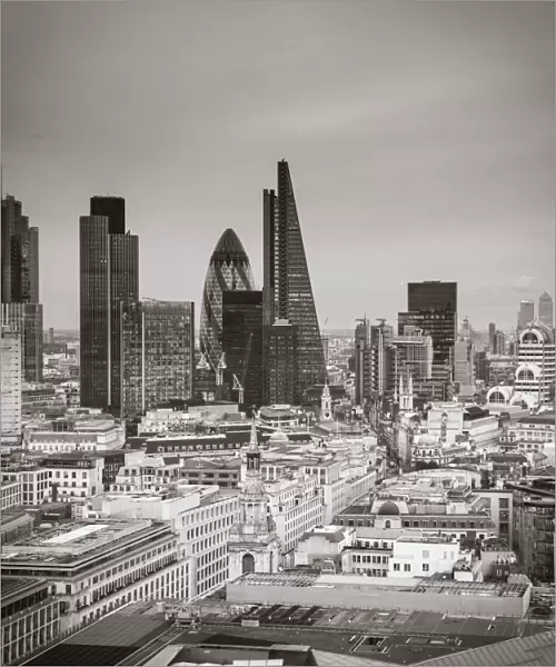 City of London skyline, London, England