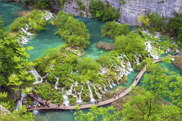 Croatia, Dalmatia, Karlovac, Plitvice, Plitvice national park, Lower lakes