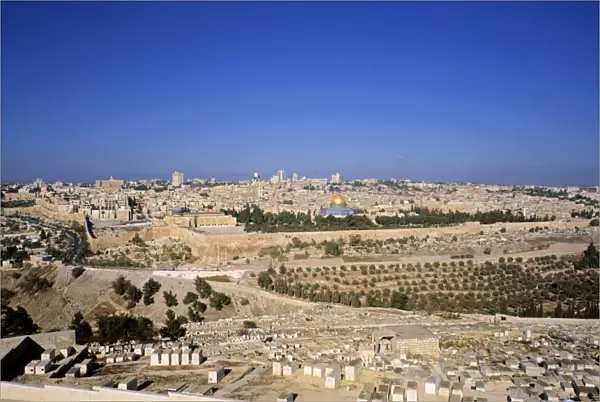 Jerusalem from Mt