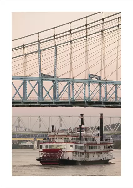 Riverboat on Ohio River