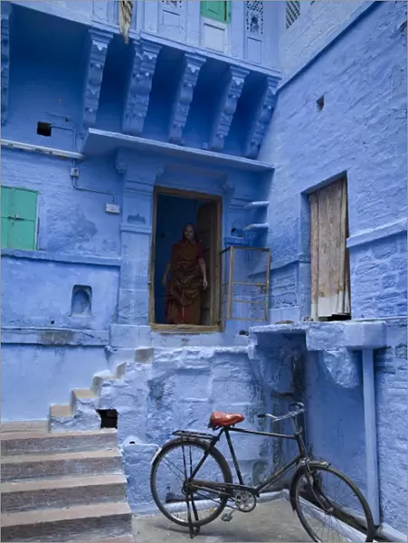 Traditional Blue Architechture