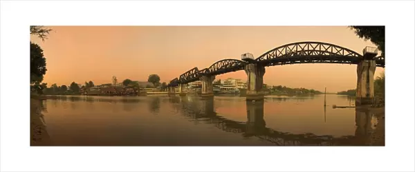 Bridge on the River Kwai over Mae Nam Khwae Noi