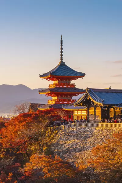 Kiyomizu-dera temple, Kyoto, Kyoto prefecture, Kansai region, Japan