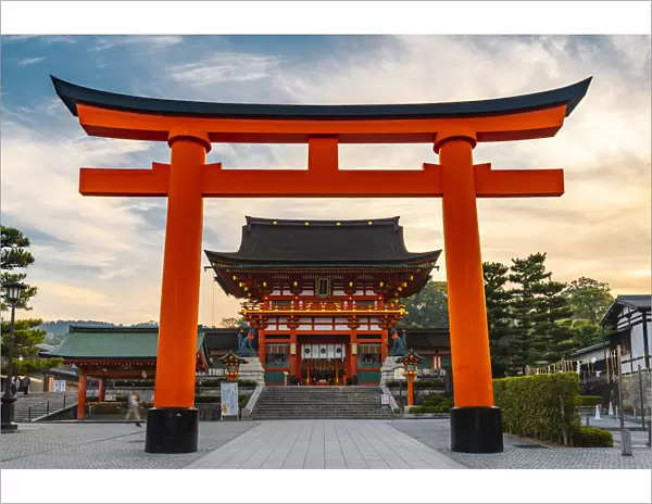 Fushimi Inari-taisha shrine, Fushimi ward, Kyoto, Kyoto prefecture, Kansai region, Japan