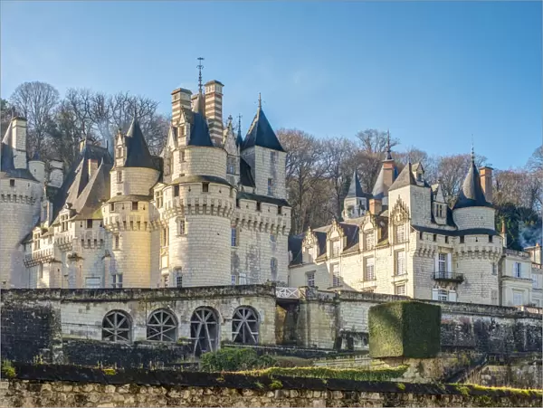 ChAteau d UssA castle, Rigny-UssA, Indre-et-Loire, Centre, France