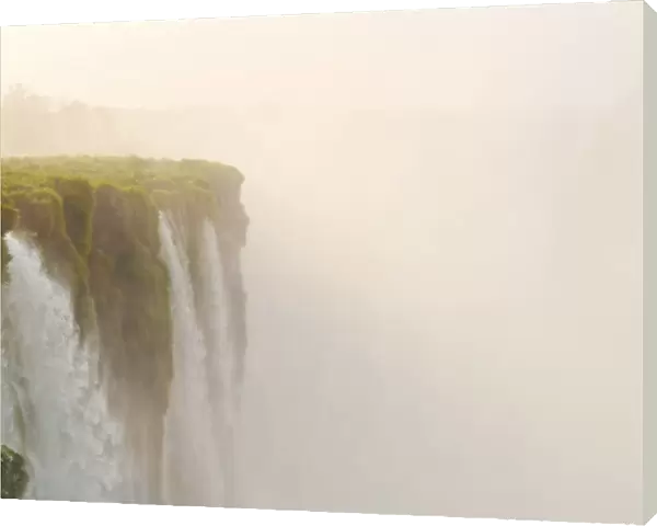 Argentina, Misiones, Puerto Iguazu, Iguazu Falls, View of the Garganta del Diablo