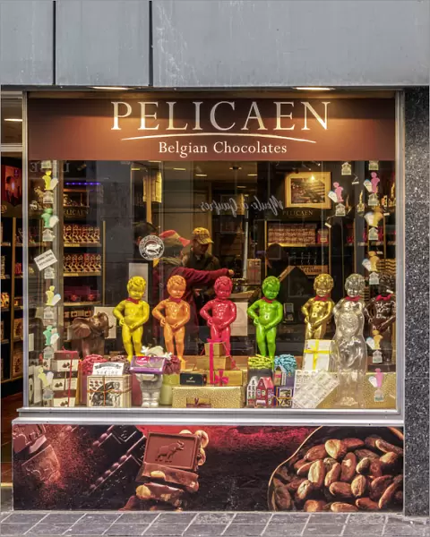 Pelicaen Belgian Chocolates Shop, Brussels, Belgium