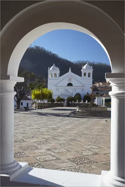 Iglesia de la Recoleta (Recoleta Church) in Plaza Anzures, Sucre (UNESCO World Heritage