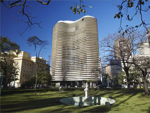 Niemeyer Building, Belo Horizonte, Minas Gerais, Brazil