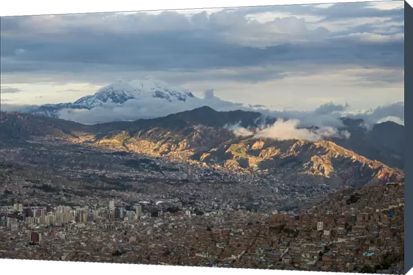 View of La Paz from El Alto, La Paz, Bolivia