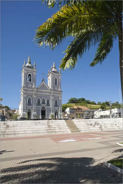 South America, Brazil, Alagoas, Maceio, the azulejo-covered 19th Century church of