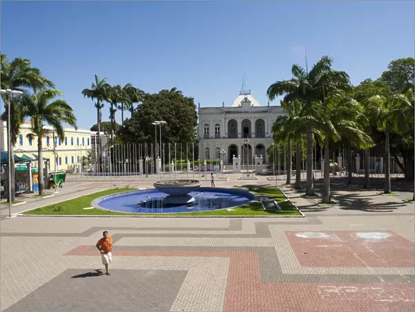 South America, Brazil, Alagoas, Maceio, the governors palace and Pierre Chalita