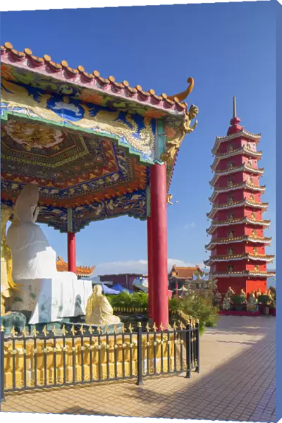 Pagoda at Ten Thousand Buddhas Monastery, Shatin, New Territories, Hong Kong