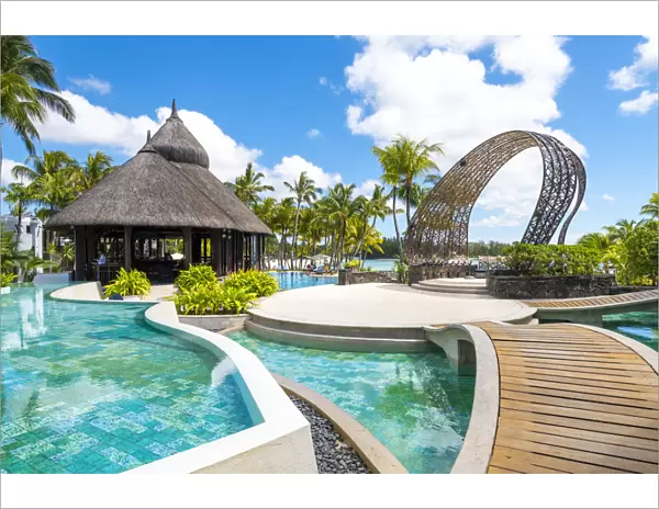 The Shangri-La Le Toussrok hotel, Trou d Eau Douce, Flacq district, Mauritius, Africa