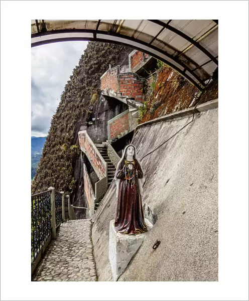 Shrine to the Virgin Mary, El Penon de Guatape, Rock of Guatape, Antioquia Department