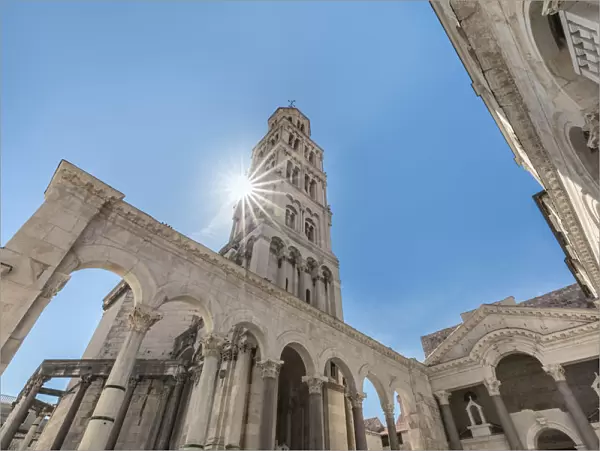 Saint Domnius Chatedral at Diocletians Palace, Split, Dalmatia, Croatia