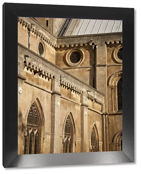 Southwell, England. Southwell MinsterThe impeccable stonework of the Norman minster