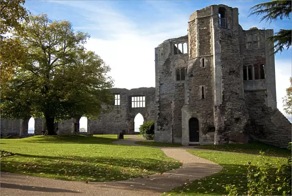 England. Newarks ancient castle, the location of King Johns death