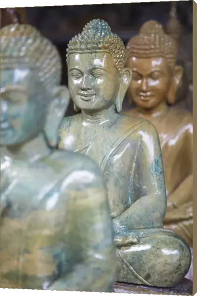 Buddha statues in shop, Phnom Penh, Cambodia