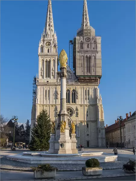 Cathedral of the Assumption of Mary or Zagrebacka katedrala, Zagreb, Croatia